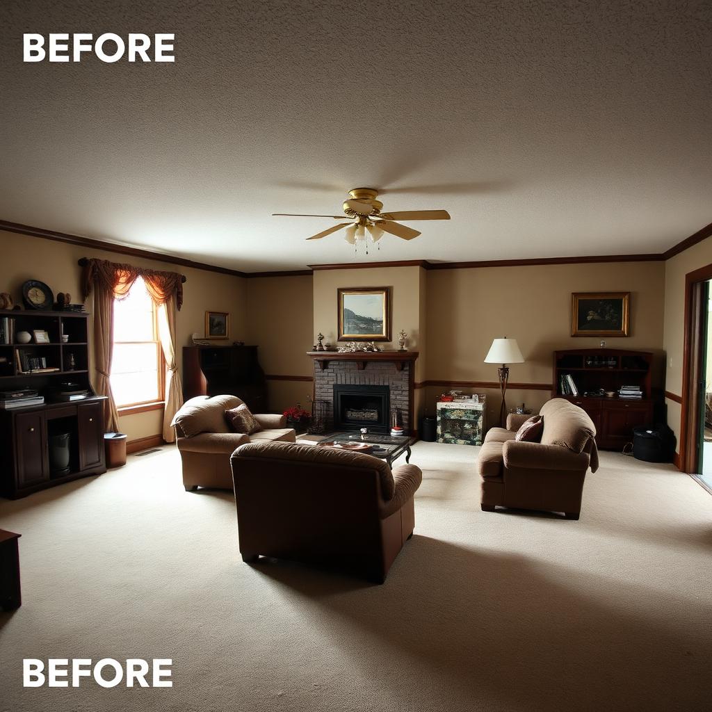 Room before renovation