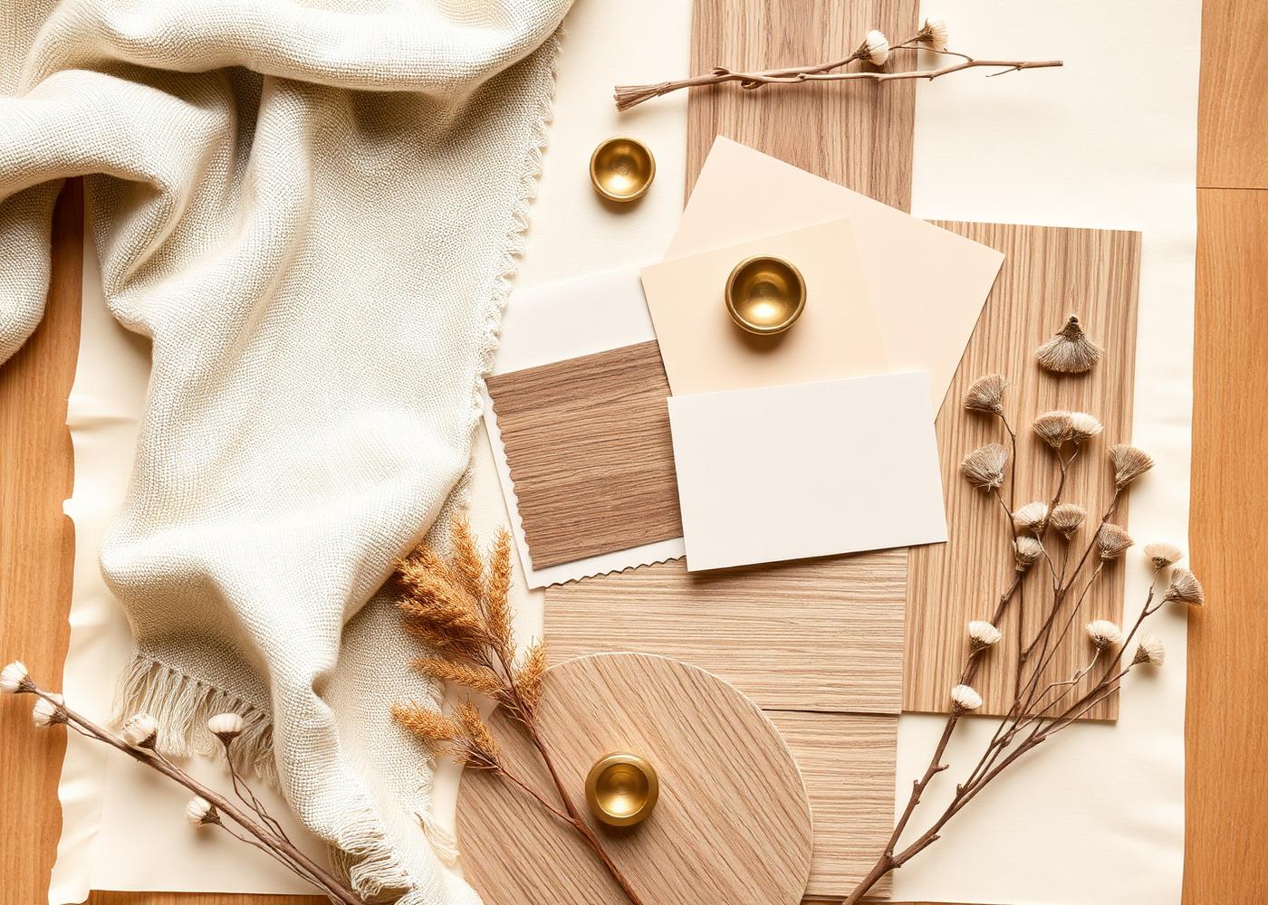 Materials flatlay